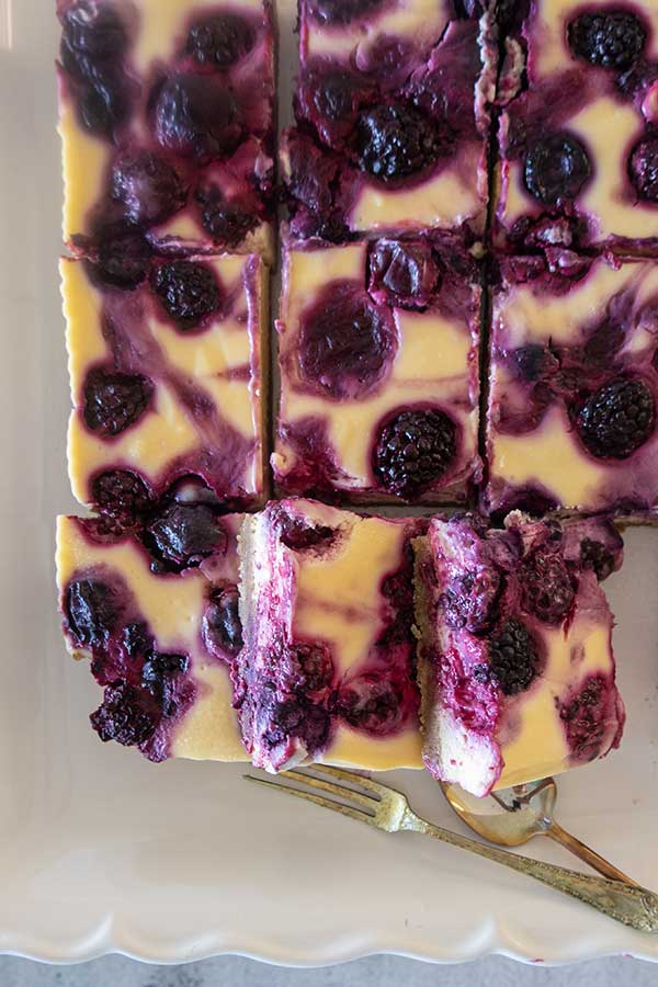 berry cheesecake bars, grain free