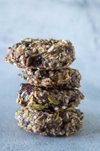 healthy morning cookie, gluten-free