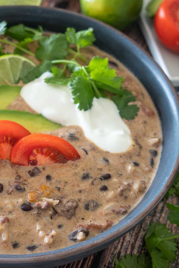 creamy tex mex soup