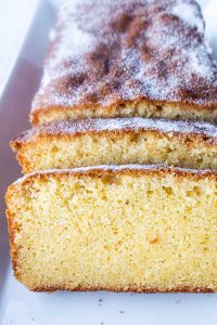 rice flour pound cake, gluten free