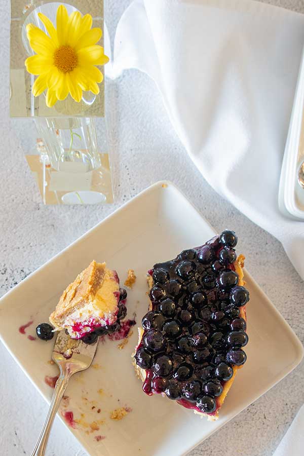 blueberry key lime cake, gluten free