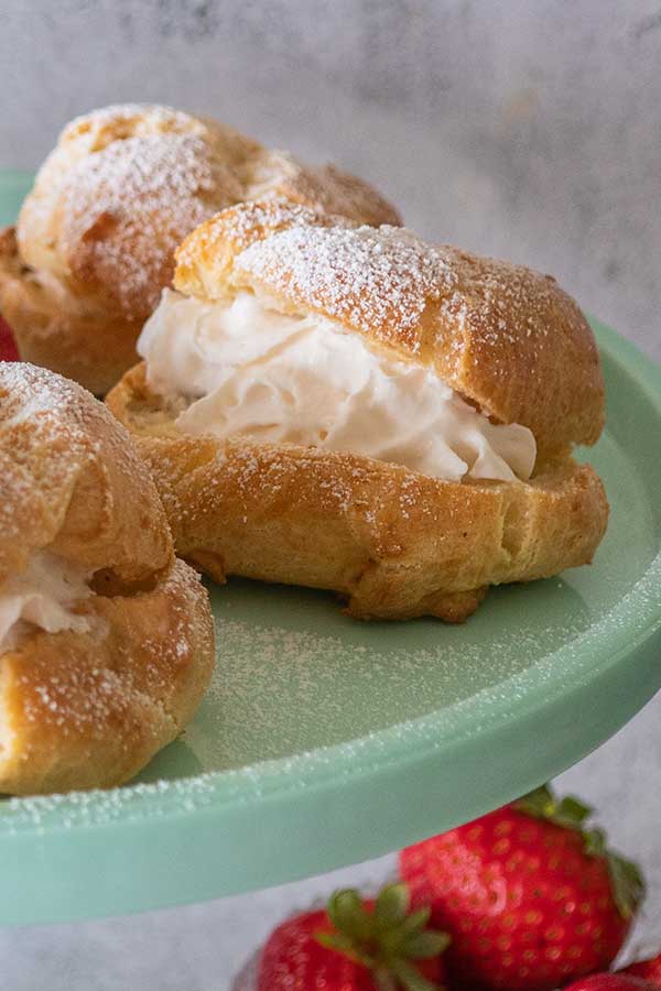 gluten-free cream puffs