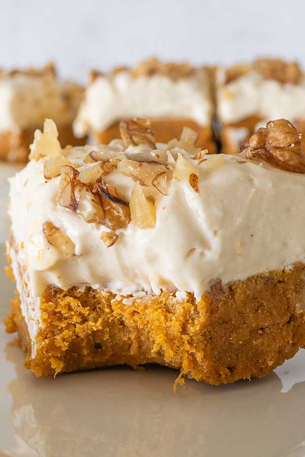 Gluten-Free No Bake Carrot Cake