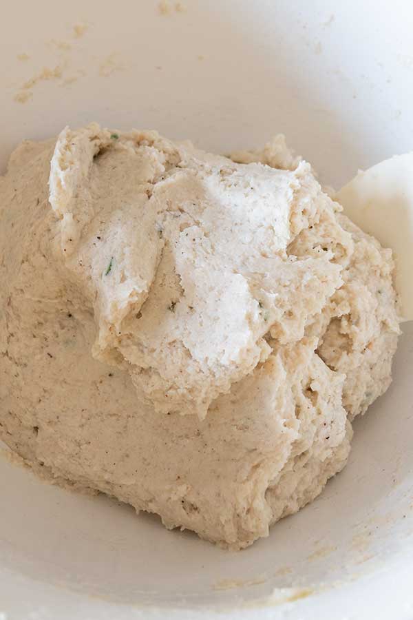 guten-frere white bean bread dough