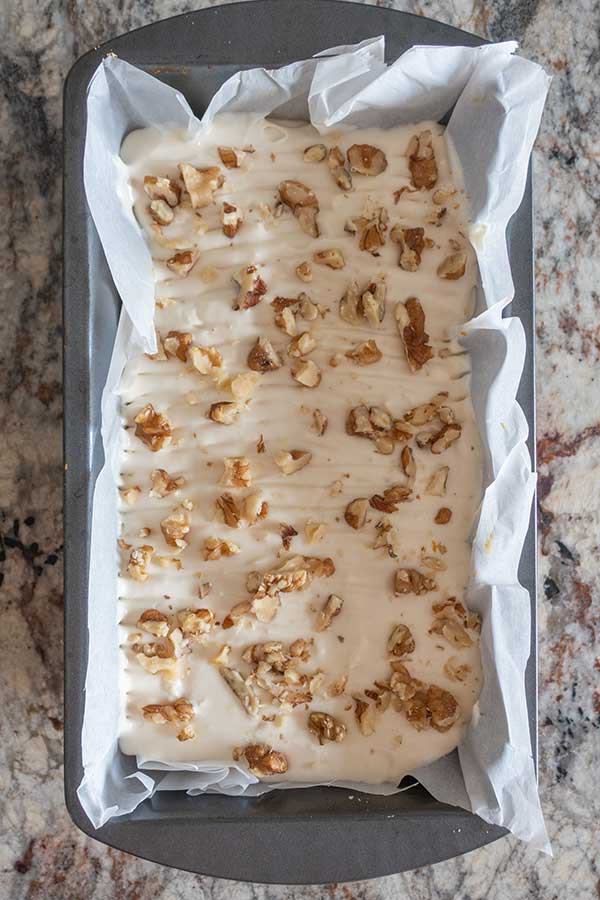 gluten free no bake carrot cake