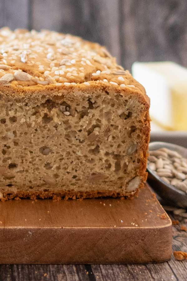 oat flour bread, gluten-free