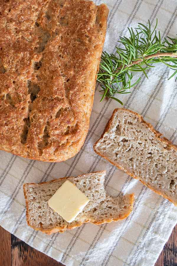 white bean bread, gluten free