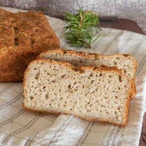 Gluten-Free White Bean with Rosemary Bread
