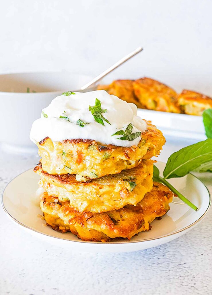 Salmon Burgers with Water Chestnuts