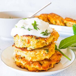 Salmon Burgers with Water Chestnuts