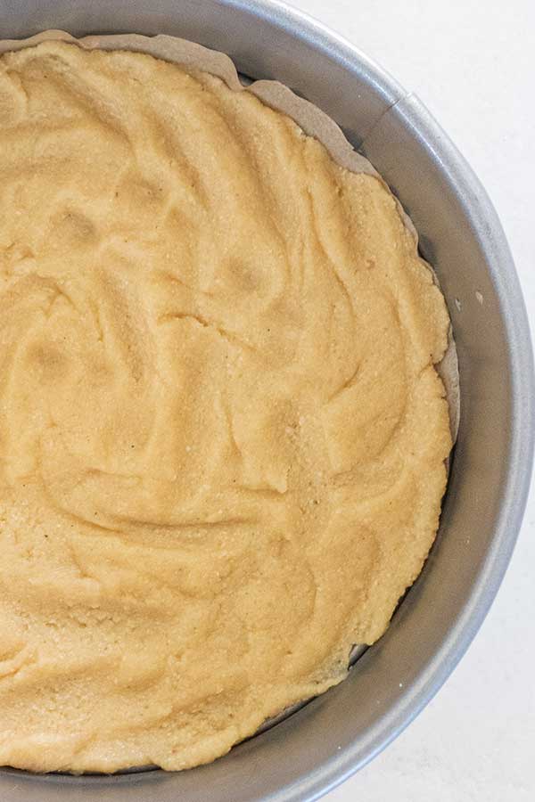 almond crust for a cake