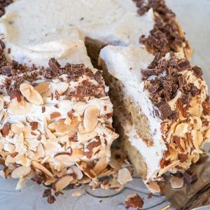 Gluten-Free Amaretto Cannoli Cake Recipe