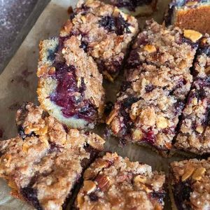 Gluten-Free Blueberry Streusel Coffee Cake