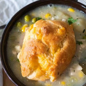 Gluten-Free Chicken Pot Pie Soup