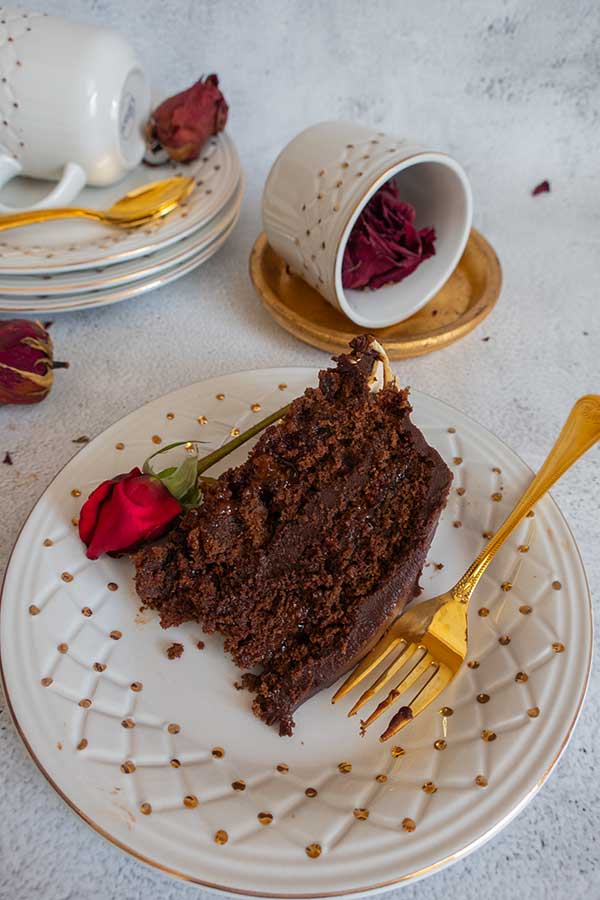 slice of gluten-free Viennesse dessert on a plate