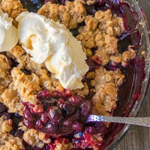 Gluten-Free Blueberry Crumble