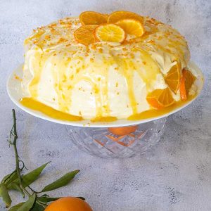 Gluten-Free Layered Orange Cake