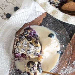 Easy Blueberry Clafoutis Recipe – Gluten Free
