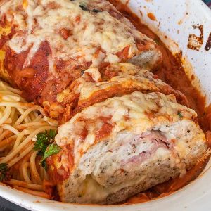 Chicken Cordon Bleu Meatloaf – Gluten Free