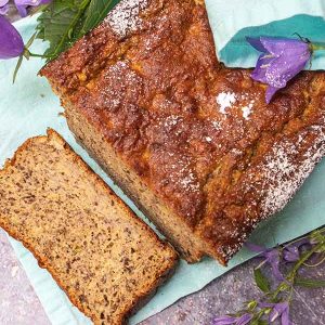 One Bowl Zucchini Banana Flax Bread – Gluten Free