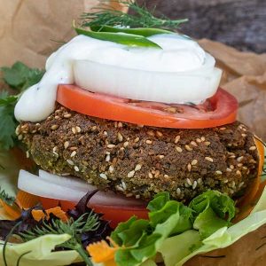 Very Best Falafel Burger – Gluten Free