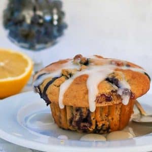 Lemon Blueberry Muffins – Gluten Free