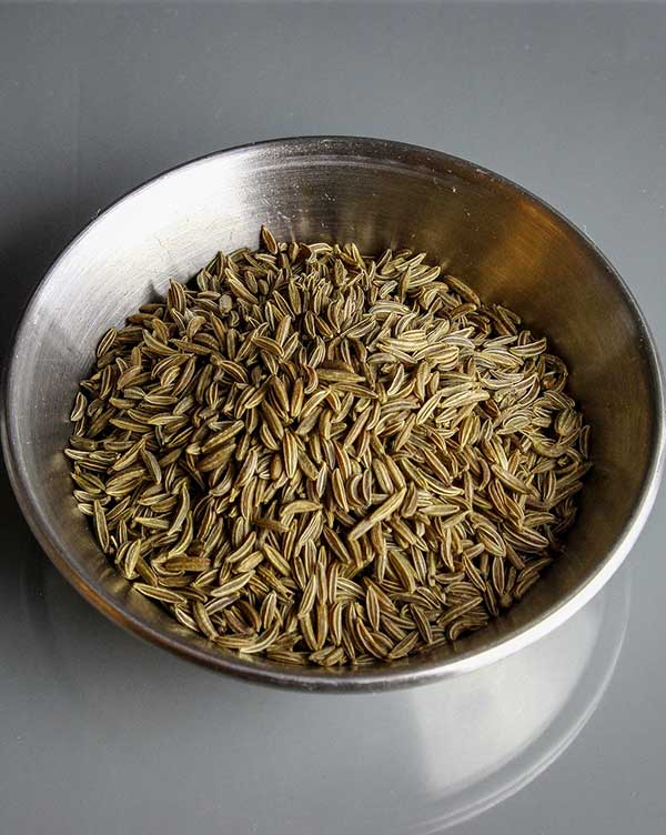 caraway seeds in a bowl