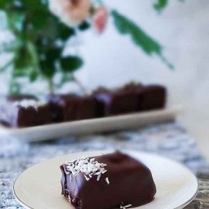 Chocolate Covered Coconut Bars