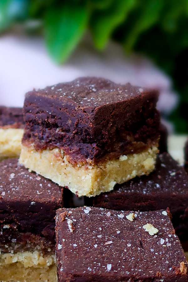 close up of one millionaire’s shortbread