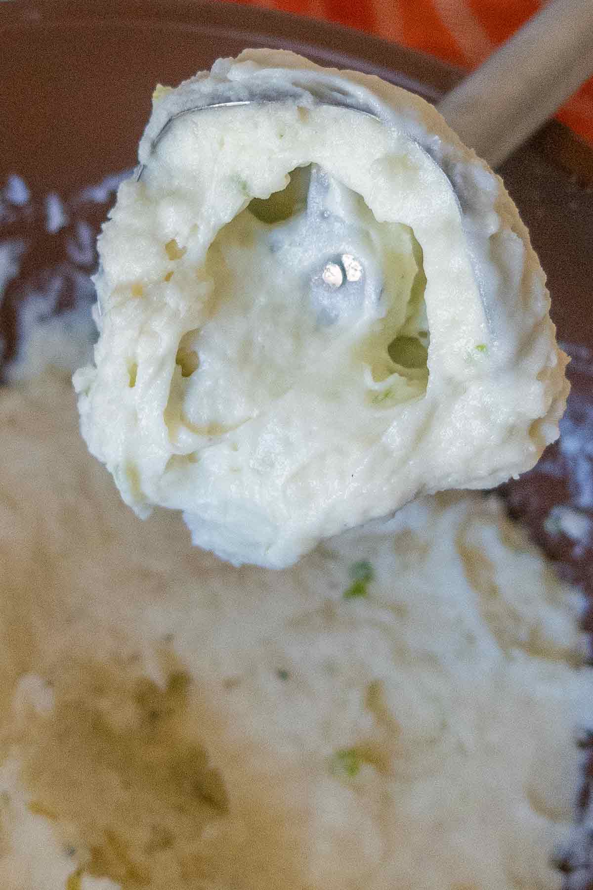 whipped potatoes with mix-ins