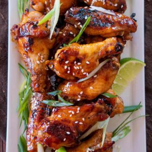 Gluten Free Baked Korean Chicken Wings