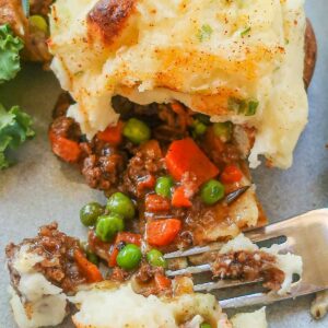 Shepherd’s Pie Double Baked Potato