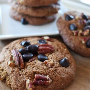 Gluten Free Chocolate Chip Mocha Cookie