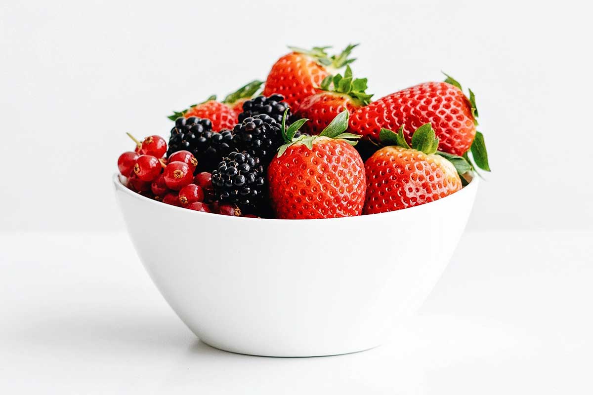 berries in a bowl