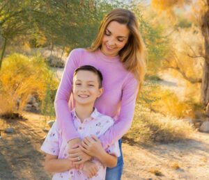 mother and son, photo for Mother’s Day