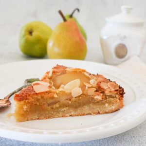 Pear and Almond Frangipane Cake – Gluten Free