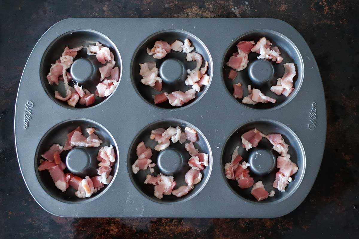 Gluten Free Baked Cheese and Bacon Donuts - Only Gluten Free Recipes