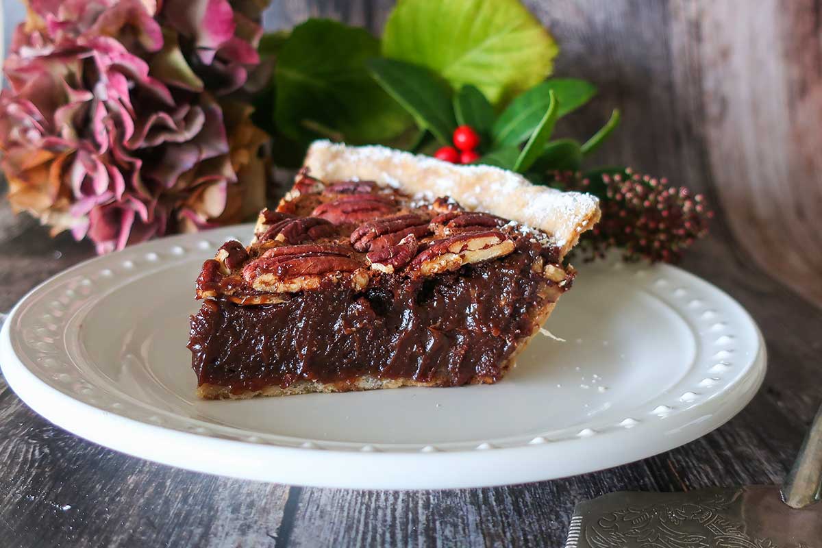 chocolate pecan pie 