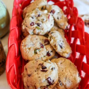 Cranberry Pistachio Cookies – Gluten Free