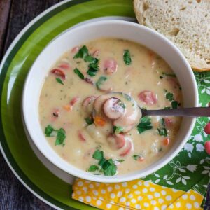 German Potato Soup With Wieners – Gluten Free