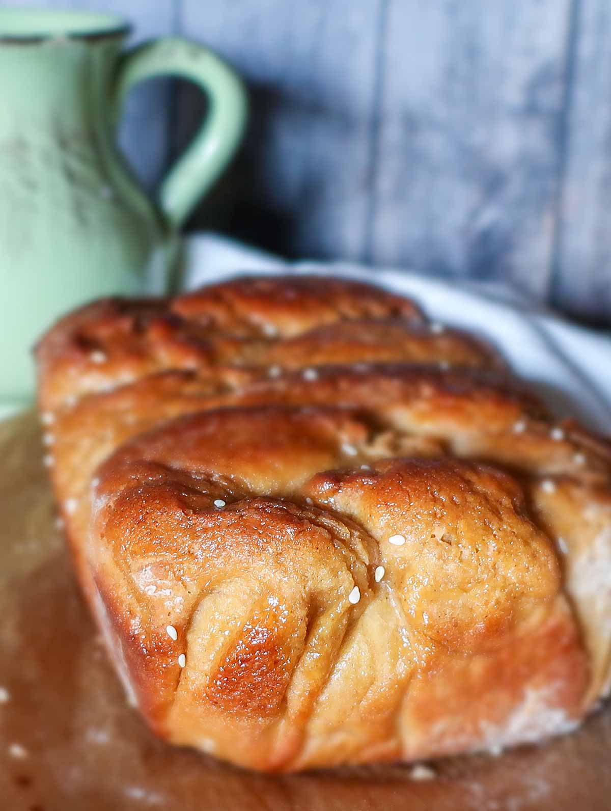 whole baked challah