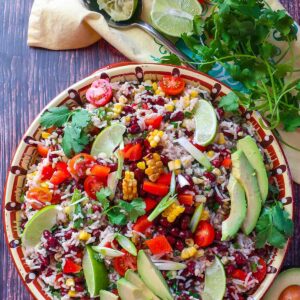 Southwest Black Bean Rice Salad