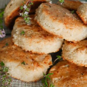 Gluten-Free Parmesan Honey Biscuits