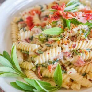 Bacon & Spinach Cream Cheese Gluten-Free Pasta