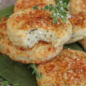 Gluten-Free Sweet Potato Parmesan Biscuits