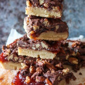 Gluten-Free Twix Squares