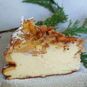 Easy Apple Sour Cream Custard Cake – Grain & Nut-Free