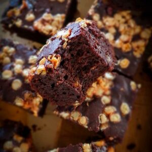 Velvety Gluten-Free Beet Brownies with Maple Sweetness
