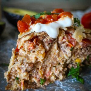 Easy Gluten-Free Taco Pie with Tortillas