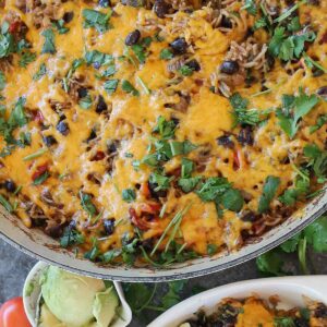 Easy One-Skillet Veggie Burrito (Gluten-Free, No Tortilla, 30 Minutes)